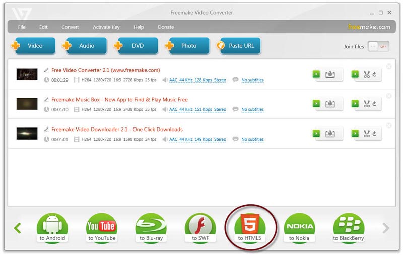 Convertitore WebM gratuito