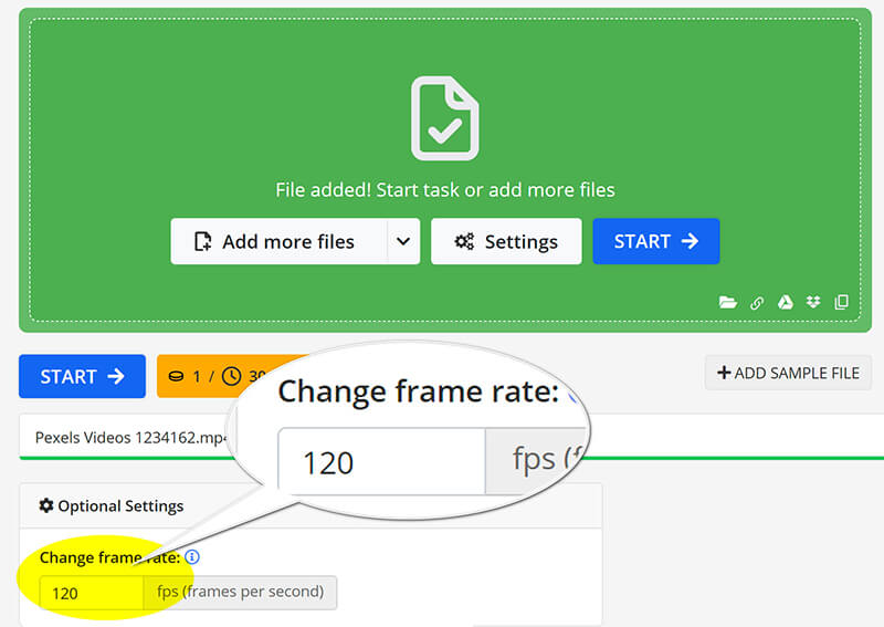 Online Conver FPS Converter