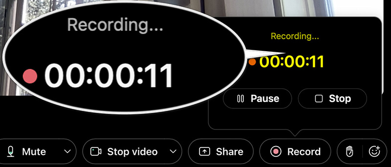 Recording in Webex